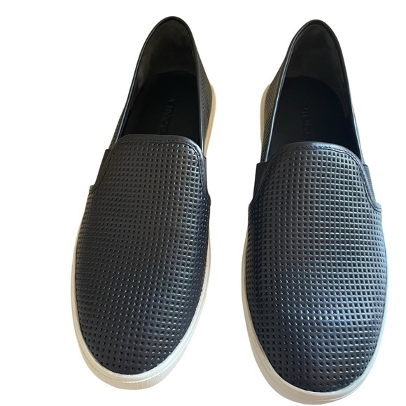 Vince Perforated Leather Blair Slip-On Sneakers NWT - Picture 5 of 16